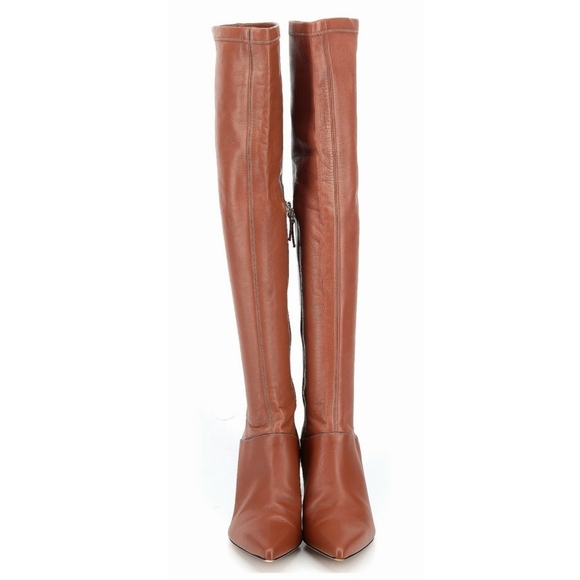 Tibi High Heel Leather Boots - Picture 4 of 8